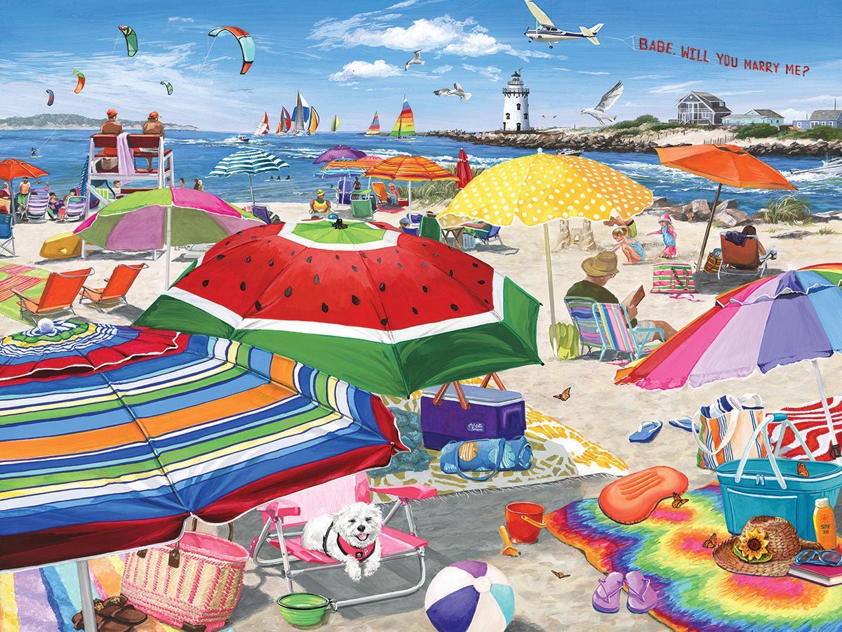 Set of 3: Artist Joelle McIntyre - Beach Days Bundle 500 piece