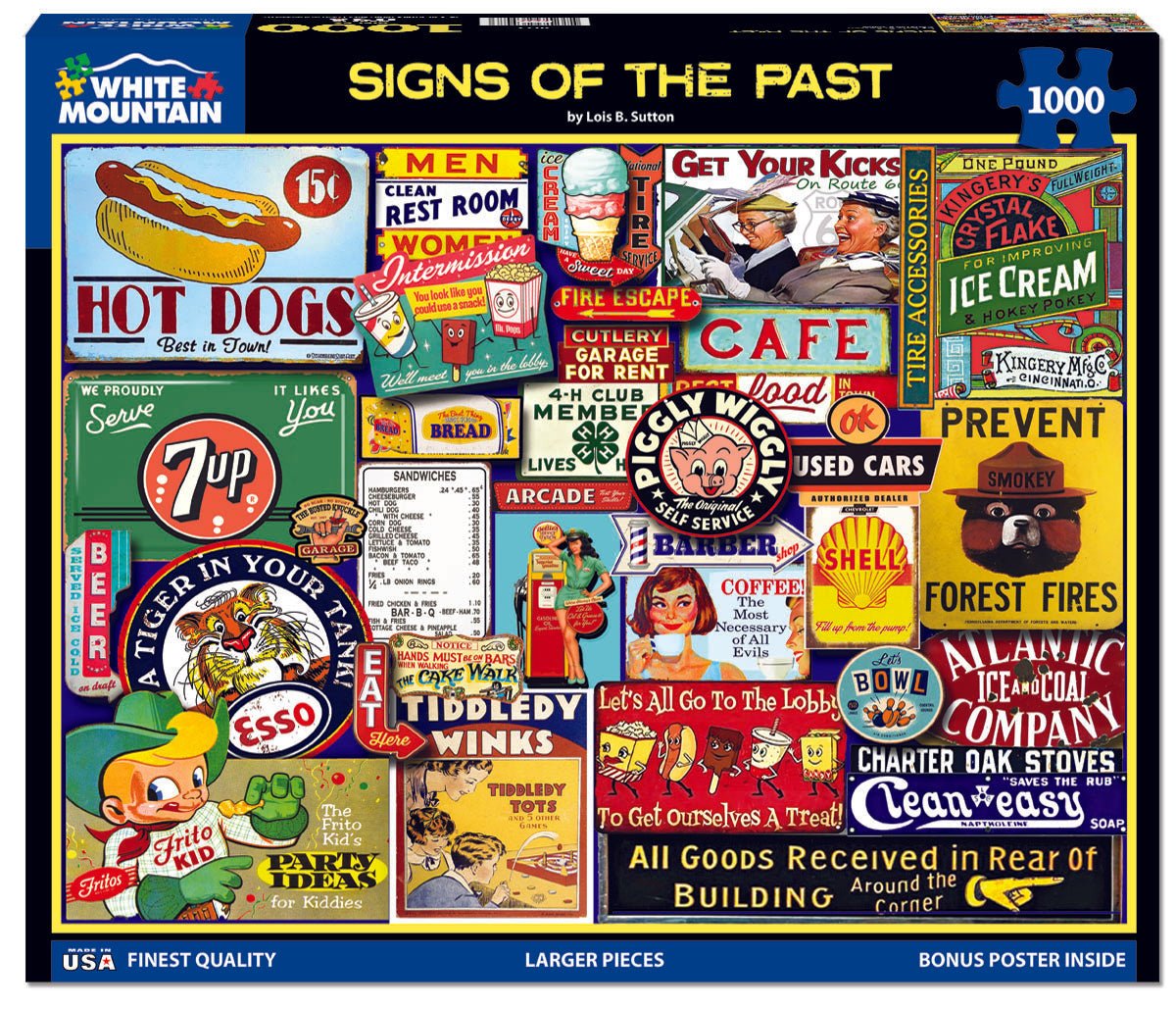 Signs Of The Past (2022pz) - 1000 Piece Jigsaw Puzzle