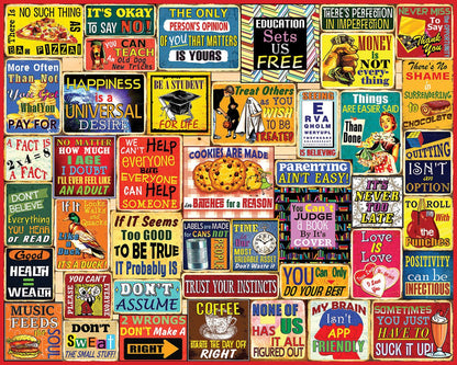 Things I Have Learned (2062pz) - 1000 Piece Jigsaw Puzzle