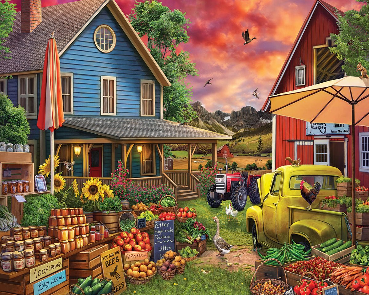 Honey Farm (2099pz) - 1000 Piece Jigsaw Puzzle