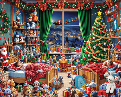Twas The Night Before Christmas (2137pz) - 1000 Piece Jigsaw Puzzle